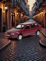 Машинка металлическая инерционная Технопарк LADA -2114 "SAMARA", 12 см,  фиолетовая купить