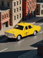 Машинка металлическая инерционная Технопарк ГАЗ-2401 ВОЛГА ТАКСИ 12 см купить