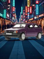 Машинка металлическая инерционная Технопарк LADA-2108 "СПУТНИК" 12 см,баклажан купить