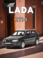 Машинка металлическая инерционная Технопарк LADA -2114 "SAMARA" 12 см, баклажан купить